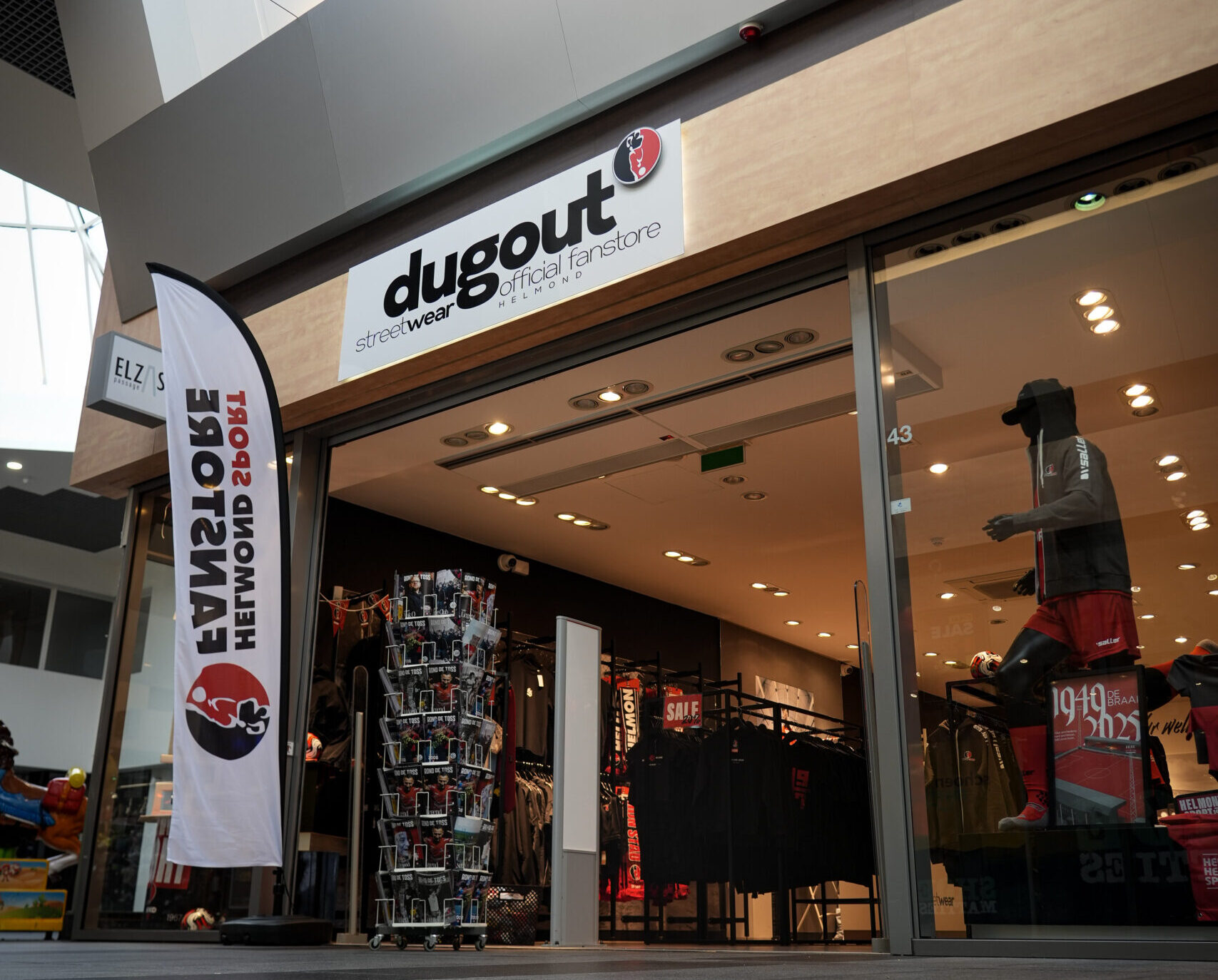 Openingstijden Fanstore gewijzigd