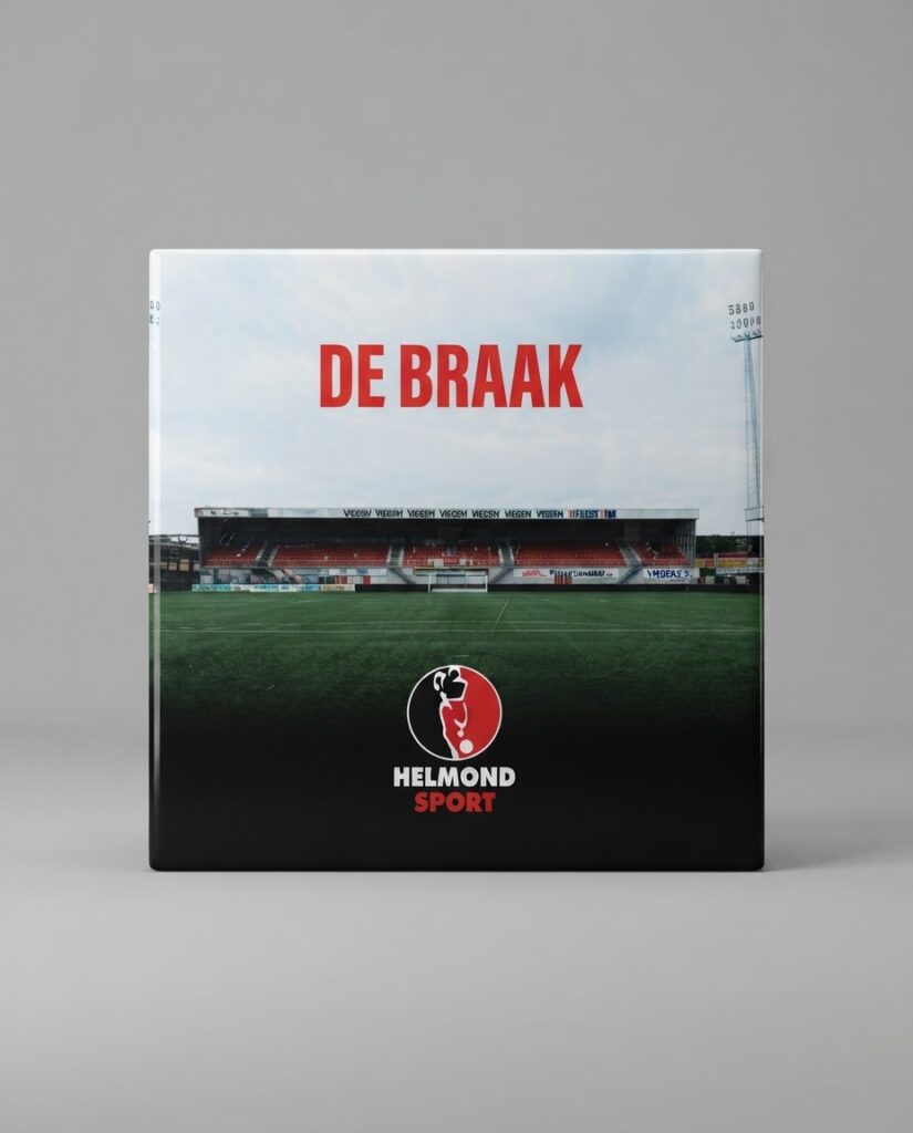 Helmond Sport | Keramische Tegel 15 x 15 cm – De Braak