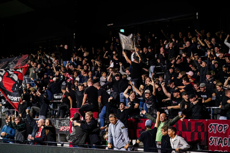 Supporters juichen