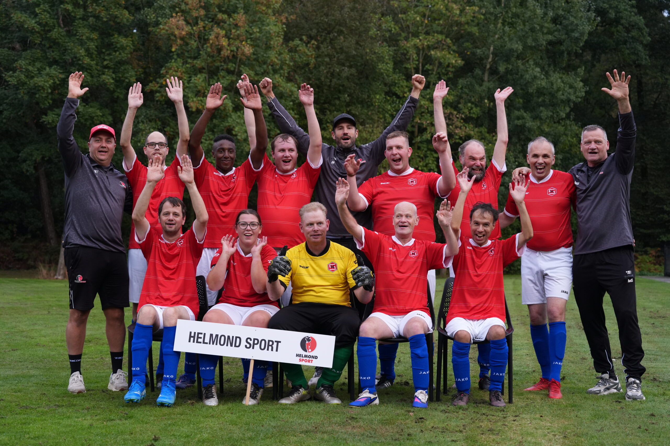 Onze Club in actie tijdens Coaches on Tour
